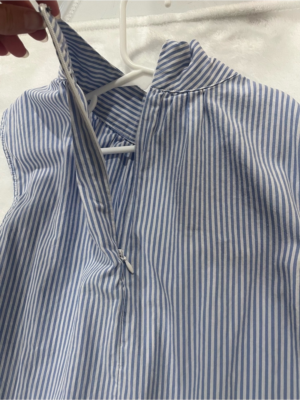 Who What Wear Striped Tiered Maxi Dress - Size Small - Picture 3 of 8